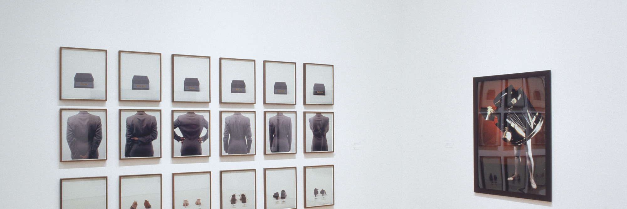 Installation view of Contemporary Voices: Works from The UBS Art Collection at The Museum of Modern Art, New York. Photo: Thomas Griesel