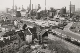 Bernd and Hilla Becher. Duisburg-Bruckhausen, Ruhr Region, Germany. 1999. Gelatin silver print, 19 5/16 × 24″ (49.1 × 60.9 cm). Horace W. Goldsmith Fund through Robert B. Menschel. © 2016 Hilla Becher