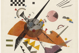 Vasily Kandinsky. Orange. 1923. Lithograph. Sheet: 19 × 17 7/16″ (48.2 × 44.3 cm). Publisher and printer: Staatliches Bauhaus, Weimar. Edition: 50. The Museum of Modern Art, New York. Purchase, 1949. © 2005 Artists RightsSociety (ARS), New York/ADAGP, Paris