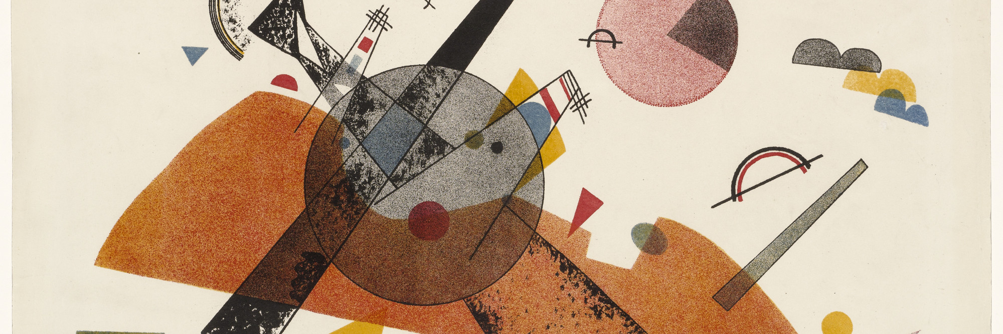 Vasily Kandinsky. Orange. 1923. Lithograph. Sheet: 19 × 17 7/16″ (48.2 × 44.3 cm). Publisher and printer: Staatliches Bauhaus, Weimar. Edition: 50. The Museum of Modern Art, New York. Purchase, 1949. © 2005 Artists RightsSociety (ARS), New York/ADAGP, Paris