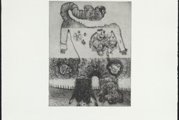Dinos and Jake Chapman. Untitled, from the portfolio Exquisite Corpse. 2000. Etching. Plate: 9 1/16 × 7 1/16″ (23 × 18 cm). Publisher: The Paragon Press, London. Printer: Hope (Sufferance) Press, London. Edition: 30. The Museum of Modern Art. Roxanne H. Frank Fund
