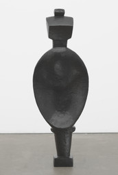 Alberto Giacometti. Spoon Woman. 1926–27. Bronze, 57 × 20 1/4 × 8 1/4″ (144.8 × 51.4 × 21 cm). Acquired through the Mrs. Rita Silver Fund in honor of her husband Leo Silver and in memory of her son Stanley R. Silver, and the Mr. and Mrs. Walter Hochschild Fund. © 2016 Artists Rights Society (ARS), New York / ADAGP, Paris