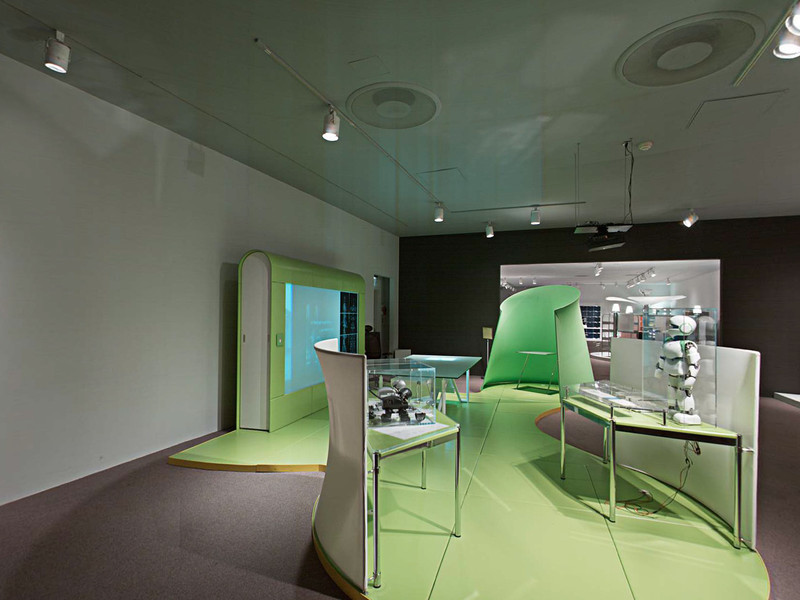Installation view of Workspheres at The Museum of Modern Art, New York