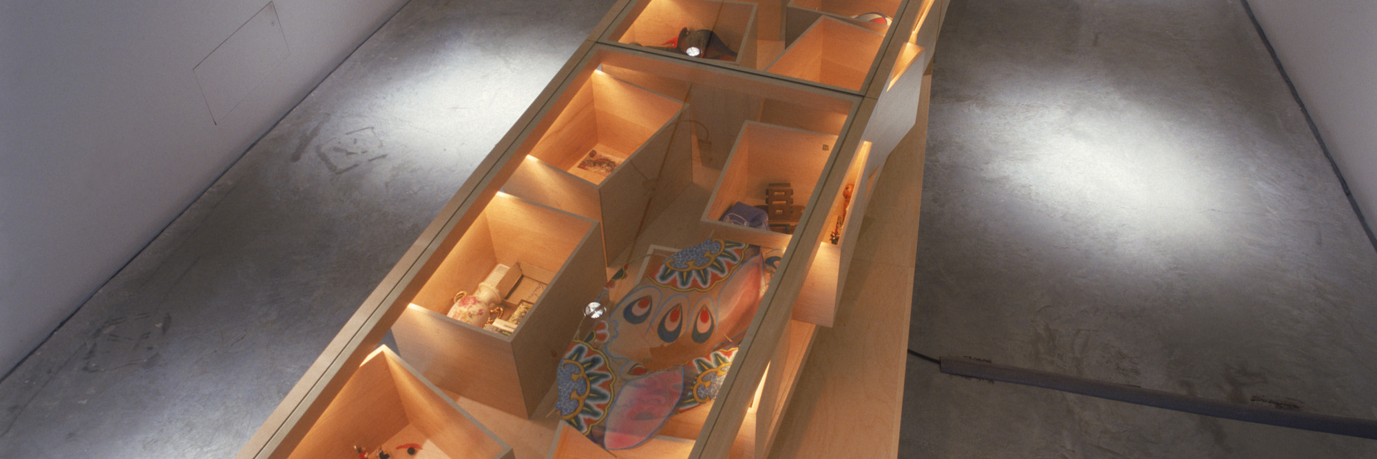 Installation view of Projects 80: Lee Mingwei at The Museum of Modern Art, New York.
