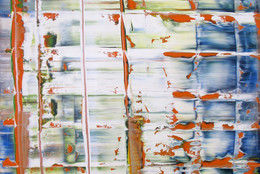 Gerhard Richter. Abstract Picture (Abstraktes Bild). 1992. Oil on aluminum panel, 39 1/2 × 39 1/2″ (100 × 100 cm). Private Collection