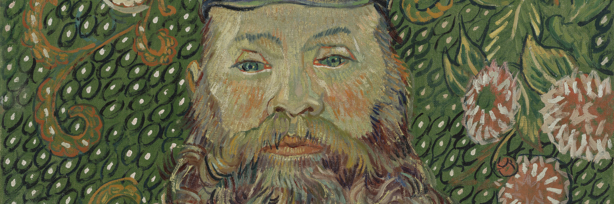 Vincent van Gogh. Portrait of Joseph Roulin. Arles, early 1889. Oil on canvas, 25 3/8 × 21 3/4″ (64.4 × 55.2 cm). Gift of Mr. and Mrs. William A. M. Burden, Mr. and Mrs. Paul Rosenberg, Nelson A. Rockefeller, Mr. and Mrs. Armand P. Bartos, The Sidney and Harriet Janis Collection, Mr. and Mrs. Werner E. Josten, and Loula D. Lasker Bequest (all by exchange). Photo: Thomas Griesel