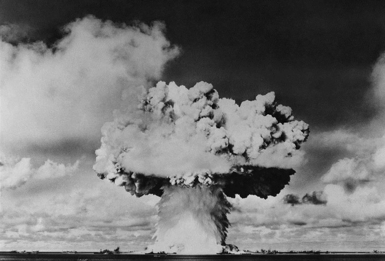 Bruce Conner. CROSSROADS (promotional still). 1976. 35mm film (black and white, sound) transferred to video, 37 min. The Museum of Modern Art, New York and San Francisco Museum of Modern Art (Accessions Committee Fund purchase), with the generous support of the New Art Trust. © Bruce Conner 2016. Courtesy Conner Family Trust