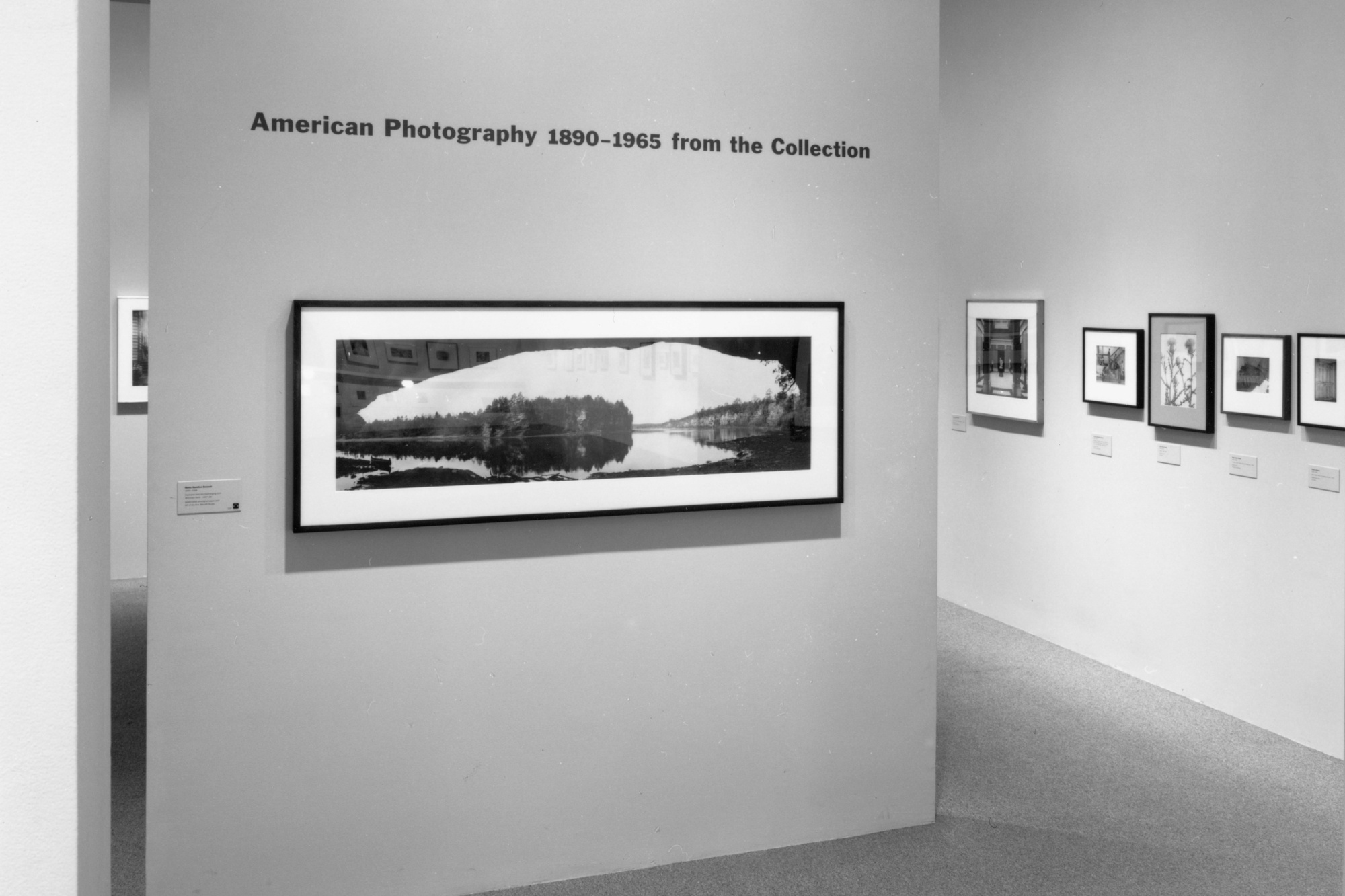 Installation view of American Photography 1890–1965 from the Collection at The Museum of Modern Art, New York. Photo: Thomas Griesel