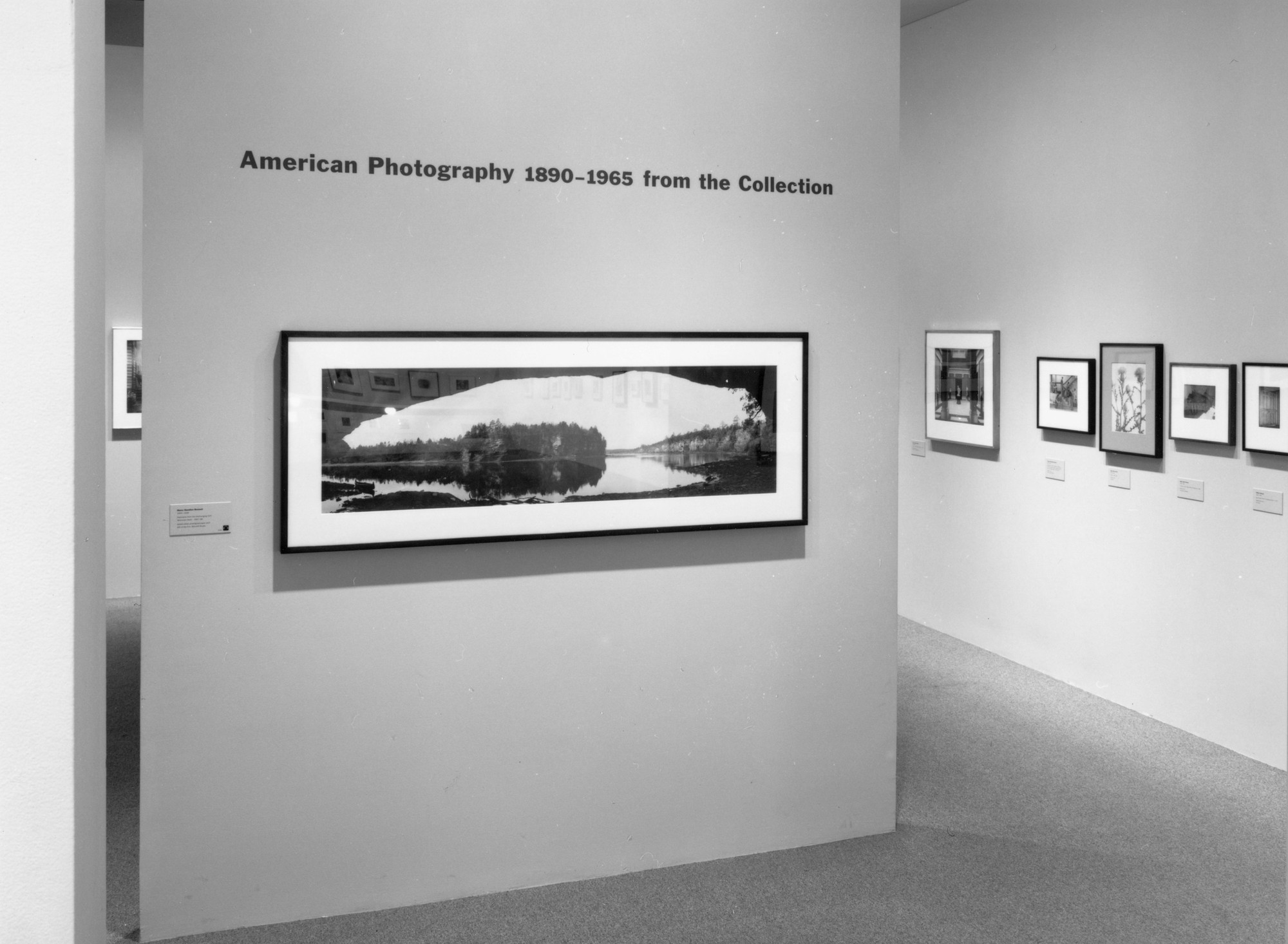 Installation view of American Photography 1890–1965 from the Collection at The Museum of Modern Art, New York. Photo: Thomas Griesel