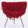 Fernando and Humberto Campana. Vermelha Chair. 1993. Manufacturer: Edra Mazzei, Pisa, Italy. Iron with epoxy coating, aluminum, and cord, 31 × 29 1/8 × 22 3/4ʺ (78.7 × 74 × 57.8 cm). Gift of Patricia Phelps de Cisneros. © 2016 Fernando Campana and Humberto Campana