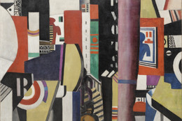 Fernand Léger. The City. 1919. Oil on canvas, 38 1/8 × 51 3/8ʺ (96.8 × 130.5 cm). Florene May Schoenborn Bequest. © 2016 Artists Rights Society (ARS), New York / ADAGP, Paris