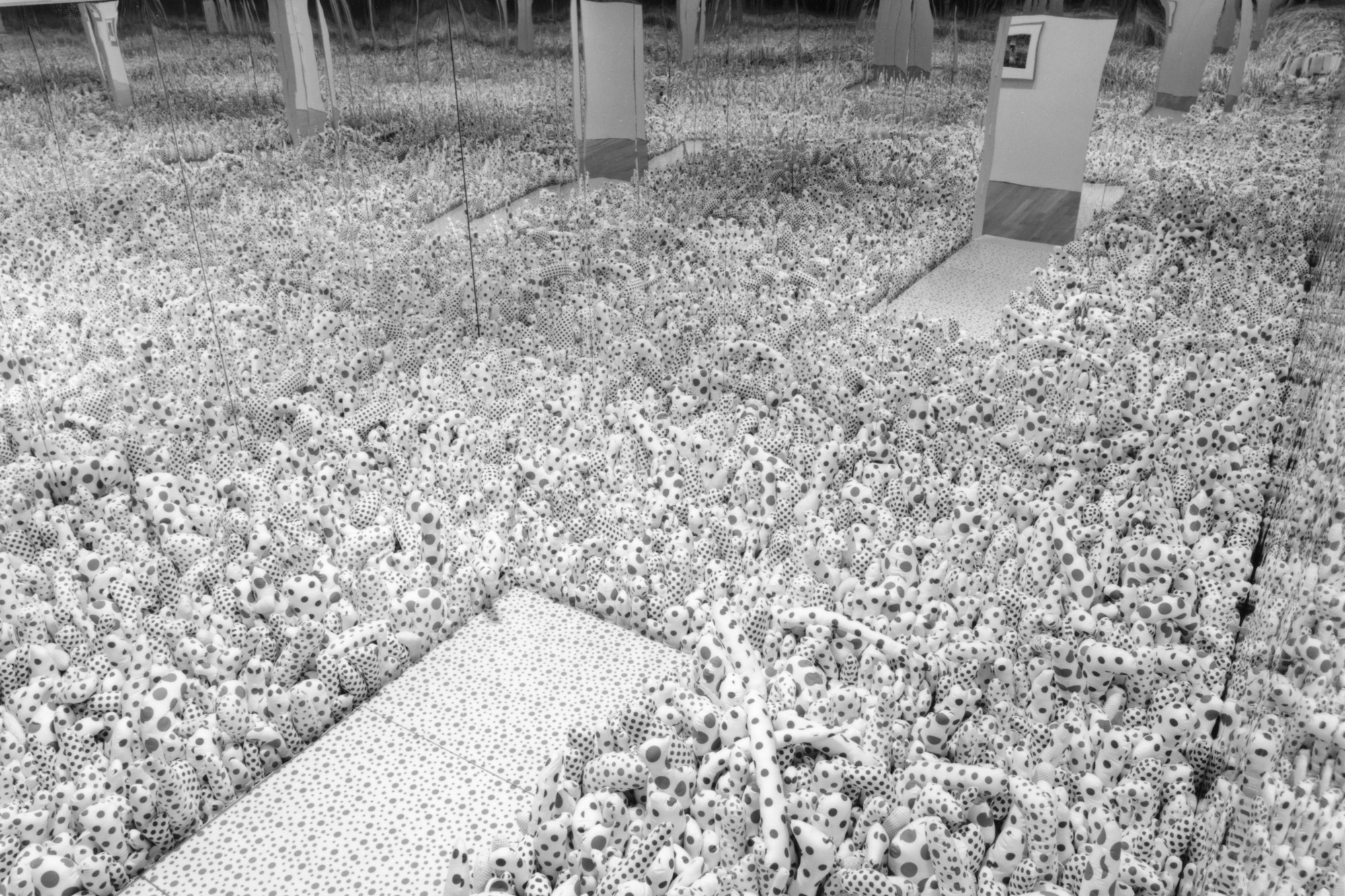 Yayoi Kusama. Installation view of Love Forever: Yayoi Kusama 1958–1968 at The Museum of Modern Art, New York. Photo: Thomas Griesel