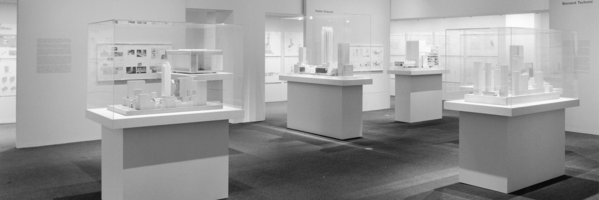Installation view of “Rethinking the Modern: Three Proposals for The Museum of Modern Art” at the Museum of Modern Art, New York. Photo: Thomas Griesel