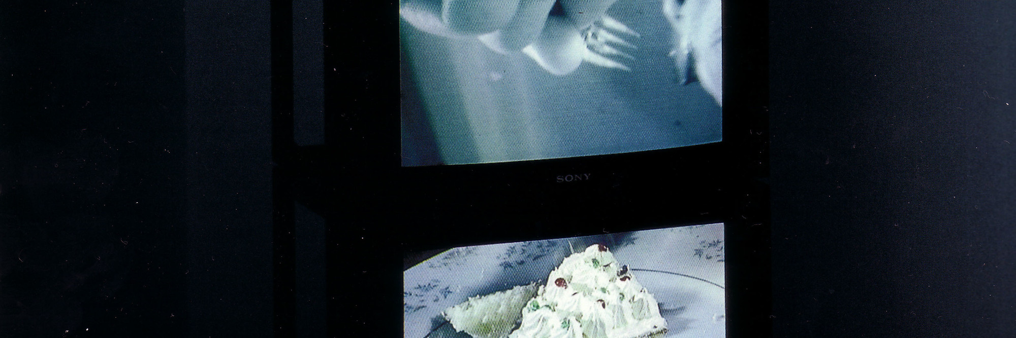 Zhang Peili. Eating. 1997. Three-channel video (color, sound). Gift of The Junior Associates of the Museum of Modern Art. © 2016 Zhang Peili