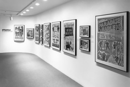 Installation view of Brought to Light: Black Cinema, 1921–1959 at The Museum of Modern Art, New York. Photo: Thomas Griesel