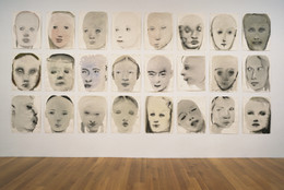 Marlene Dumas. Chlorosis (Love sick). 1994. Ink, gouache, and synthetic polymer paint on paper, each sheet: 26 × 19 1/2″ (66.2 × 49.5 cm). The Herbert and Nannette Rothschild Memorial Fund in memory of Judith Rothschild. © 2016 Marlene Dumas