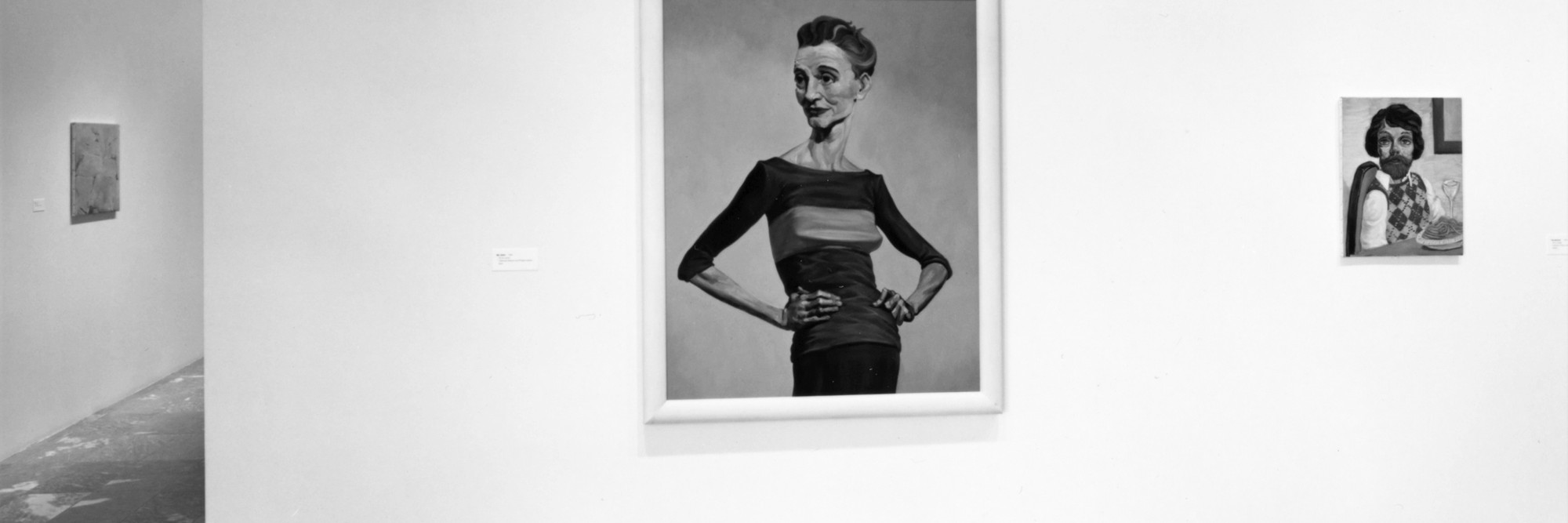 Installation view of Projects 60: John Currin, Elizabeth Peyton, Luc Tuymans at The Museum of Modern Art, New York