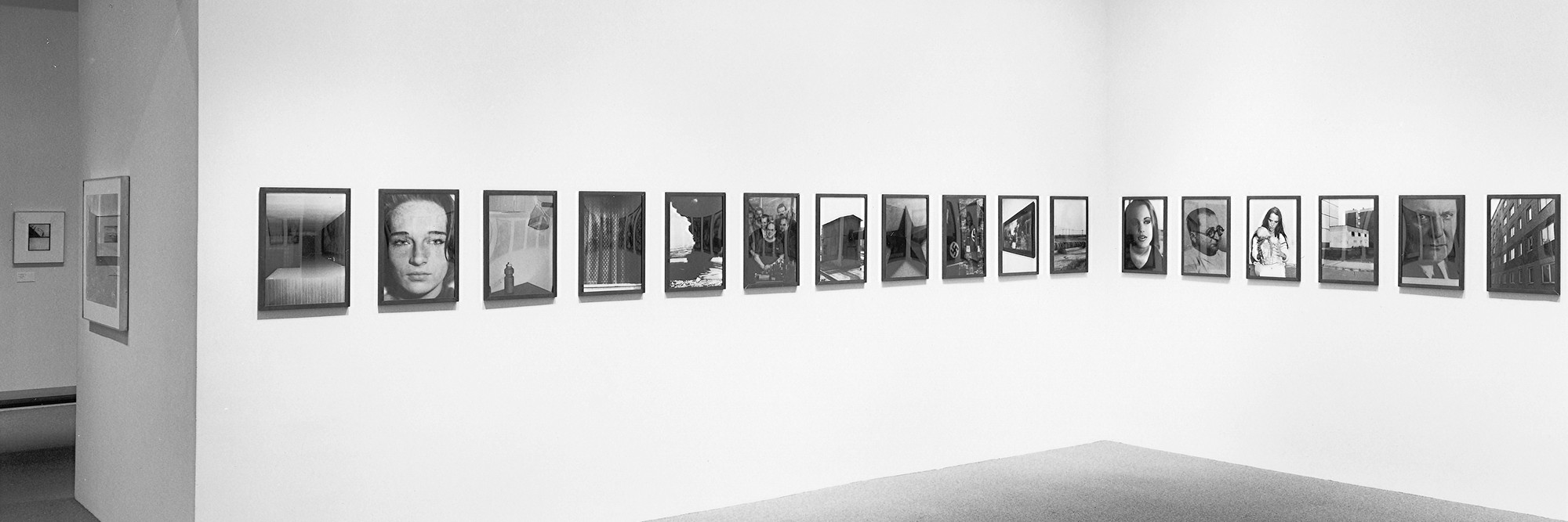 Installation view of Michael Schmidt: U-ni-ty at The Museum of Modern Art, New York. Photo: Erik Landsberg