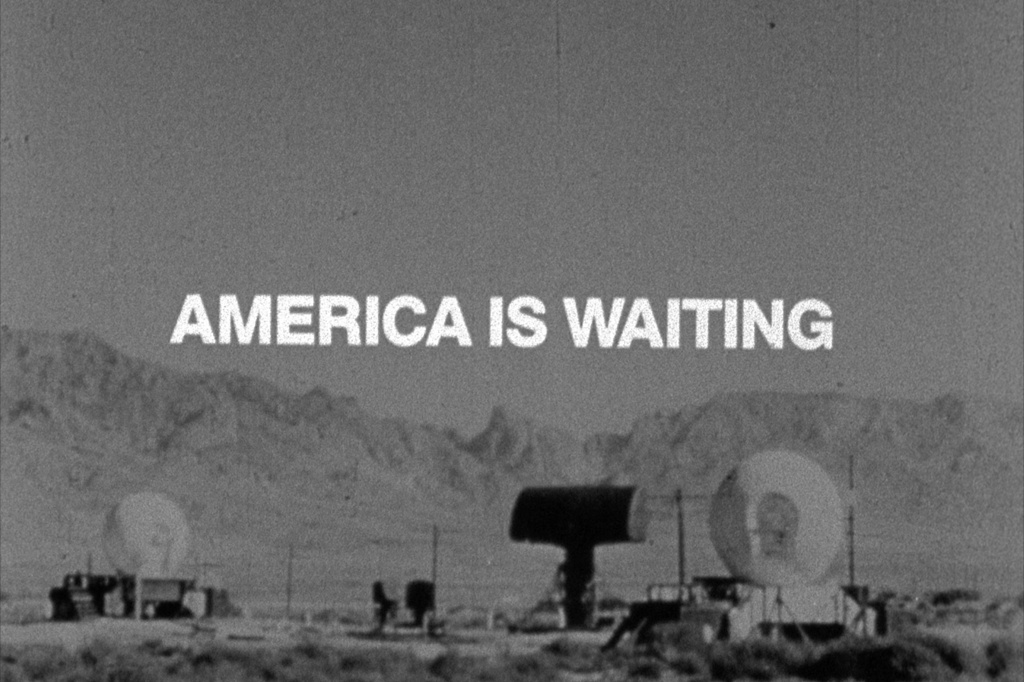 Bruce Conner. AMERICA IS WAITING.