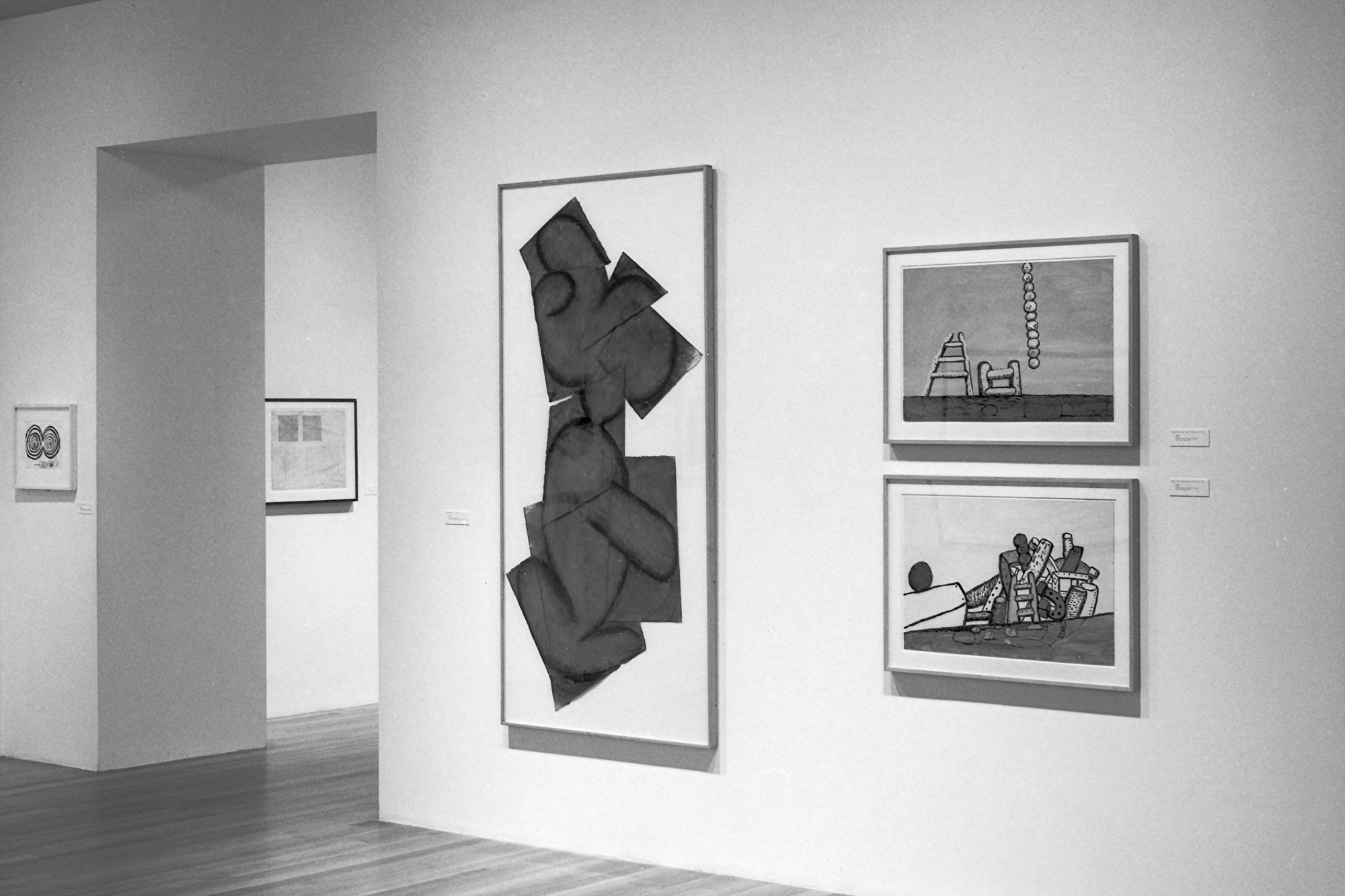 Installation view of From the Collection: A Century of American Drawing at The Museum of Modern Art, New York. Photo: Erik Landsberg