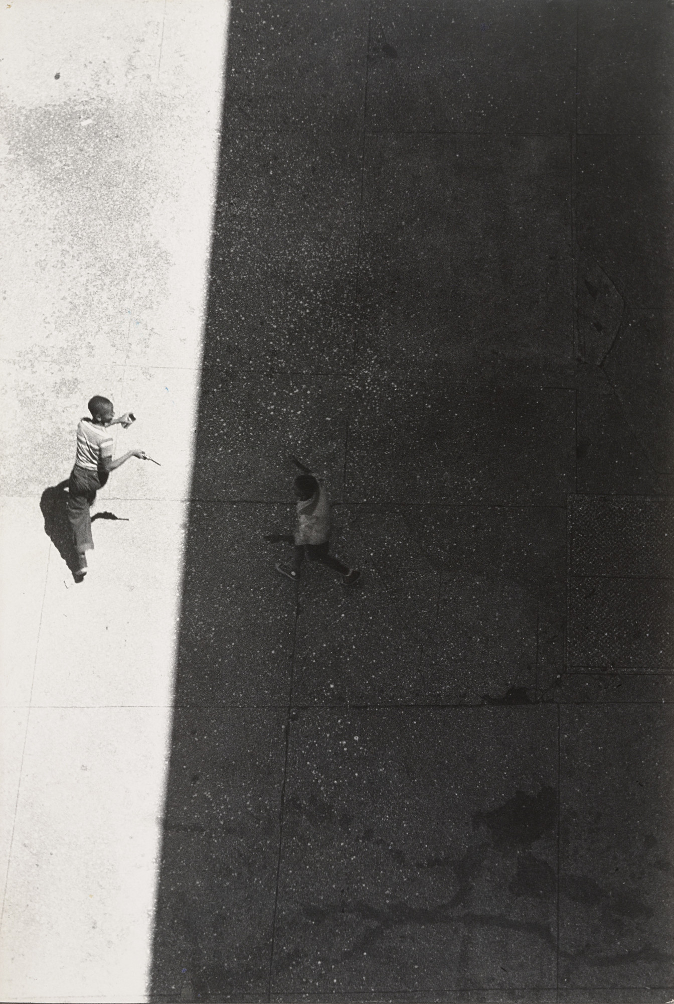 Roy DeCarava. Sun and Shade. 1952. Gelatin silver print, 13 9⁄16 × 9 3/16″ (34.4 × 23.3 cm). Gift of the photographer. © Estate of Roy De Carava