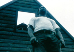 Steve McQueen. *Deadpan.* 1997. 16mm film transferred to video (black and white, silent). Fractional and promised gift of Thea Westreich and Ethan Wagner. © 2016 Steve McQueen. Used by permission