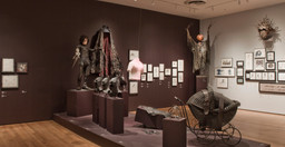Installation view of Tim Burton at The Museum of Modern Art, New York. Photo: Thomas Griesel