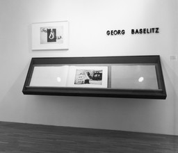 Installation view of Malelade by Georg Baselitz at The Museum of Modern Art, New York. Photo: Mali Olatunji