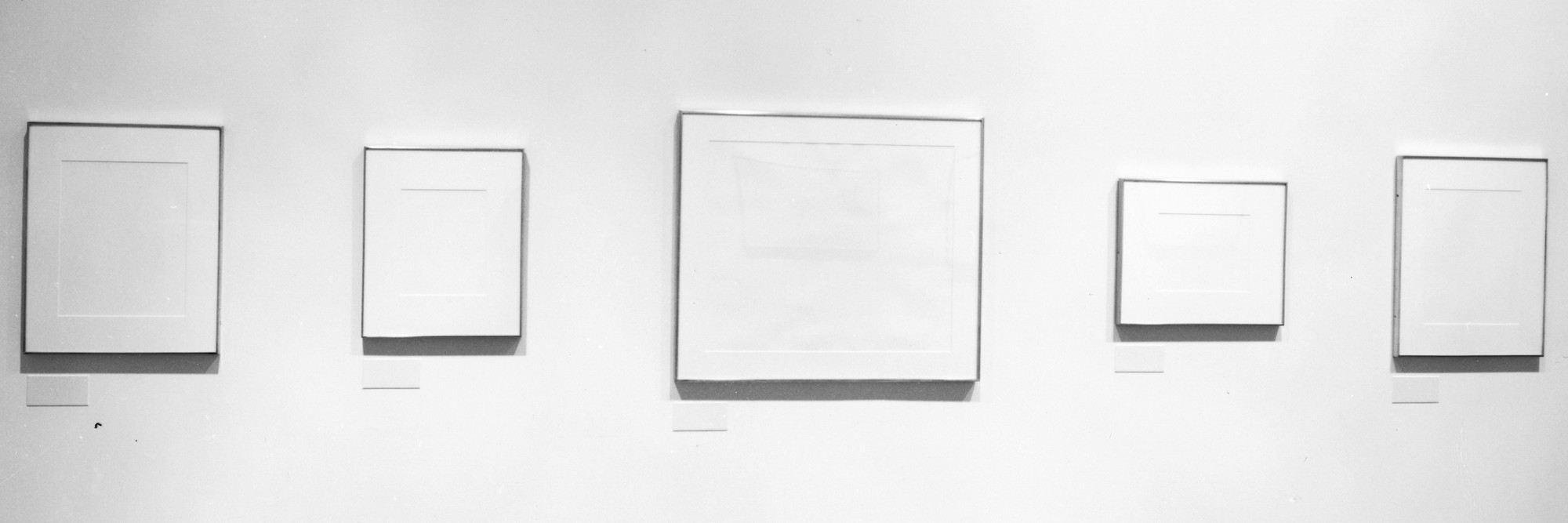Installation view of Projects 31: A Space without Art at The Museum of Modern Art, New York. Photo: Mali Olatunji