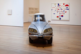 Installation view of Gabriel Orozco at The Museum of Modern Art, New York. Photo: Jonathan Muzikar