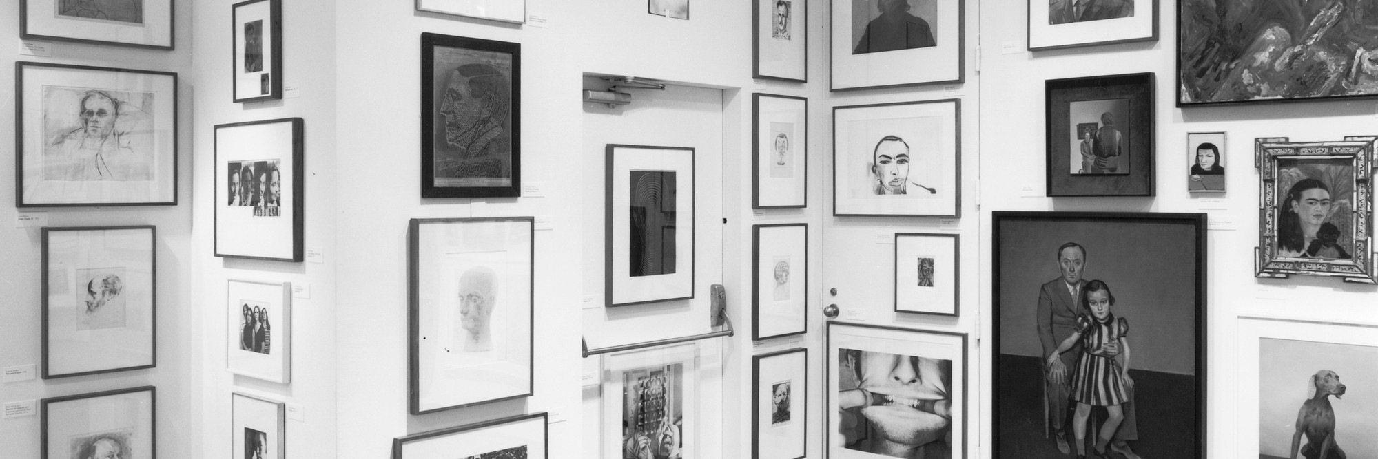 Installation view of Artist’s Choice: Chuck Close, Head-On/The Modern Portrait at The Museum of Modern Art, New York. Photo: Mali Olatunji