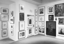 Installation view of Artist’s Choice: Chuck Close, Head-On/The Modern Portrait at The Museum of Modern Art, New York. Photo: Mali Olatunji