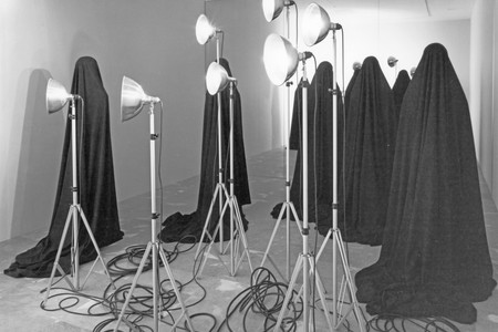 Installation view of Projects 40: Readymade Identities at The Museum of Modern Art, New York. Photo: Mali Olatunji