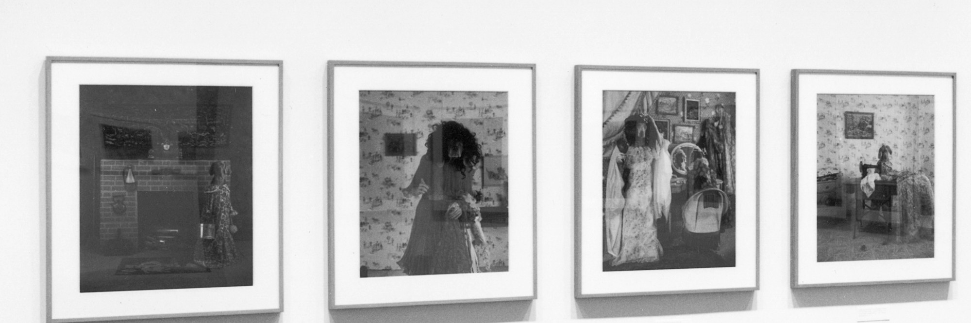 Installation view of William Wegman’s Cinderella at The Museum of Modern Art, New York. Photo: Mali Olatunji