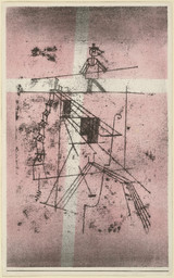 Paul Klee. Tightrope Walker (Seiltänzer) from the portfolio Art of the Present (Die Kunst der Gegenwart). 1923. Lithograph, composition: 17 1/16 × 10 5/8″ (43.4 × 27 cm); sheet: 17 15/16 × 11 1/8″ (45.6 × 28.3 cm). Publisher: Marées-Gesellschaft, R. Piper &amp; Co., Munich. Printer: Staatliches Bauhaus, Weimar. Edition: 300. Given anonymously. © 2016 Artists Rights Society (ARS), New York / VG Bild-Kunst, Bonn