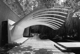 Installation view of Thresholds/Santiago Calatrava: Structure and Expression at The Museum of Modern Art, New York. Photo: Mali Olatunji