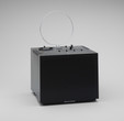 Marco Zanuso, Richard Sapper. Black 201 Television Set. 1969. Manufacturer: Brionvega S.p.A., Italy. Acrylic plastic, 10 × 11 1/2 × 12″ (25.4 × 29.2 × 30.5 cm). Gift of the manufacturer. © 2016 Richard Sapper and Marco Zanuso