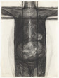 Magdalena Abakanowicz. Body 81F. 1981. Charcoal on paper, 39 3/8 × 29 5/8″ (100 × 75.3 cm). Gift of Edward R. Broida and Richard E. Salomon. © 2016 Magdalena Abakanowicz. Photo: Thomas Griesel