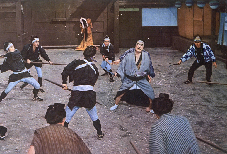 Yoto monogatari: Hana no Yoshiwara hyakunin giri (Killing in Yoshiwara). 1960. Directed by Tomu Uchida. © Toei Company, Ltd.