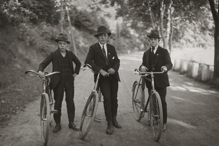 August Sander. Young Farmers. 1926. Gelatin silver print, 10 3/16 × 7 3/8″ (25.8 × 18.7 cm). Acquired through the generosity of the family of August Sander. © 2016 Die Photographische Sammlung/SK Stiftung Kultur - August Sander Archiv, Cologne/ARS, NY