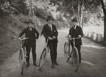 August Sander. Young Farmers. 1926. Gelatin silver print, 10 3/16 × 7 3/8″ (25.8 × 18.7 cm). Acquired through the generosity of the family of August Sander. © 2016 Die Photographische Sammlung/SK Stiftung Kultur - August Sander Archiv, Cologne/ARS, NY