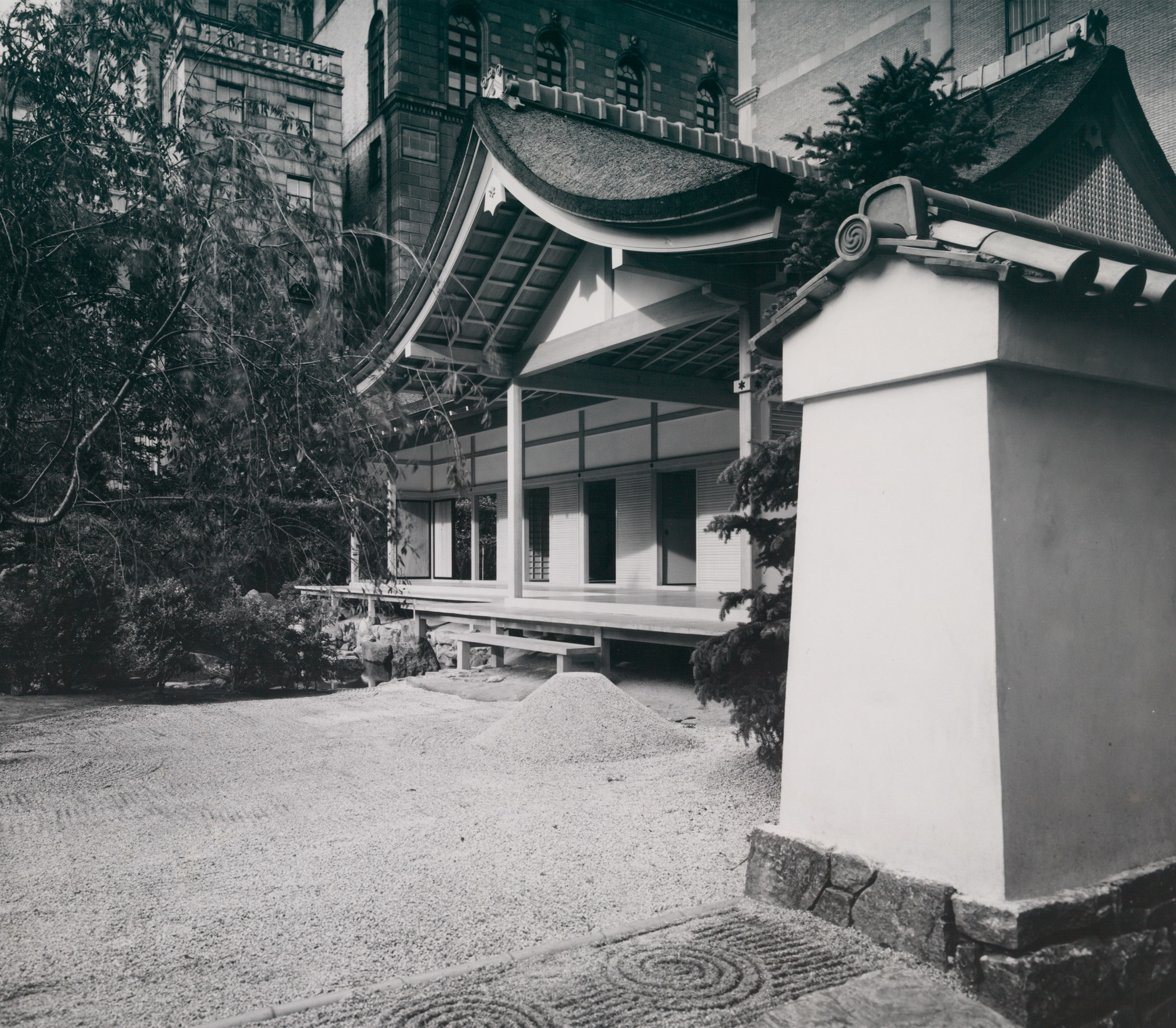 Installation view of Japanese Exhibition House at The Museum of Modern Art, New York