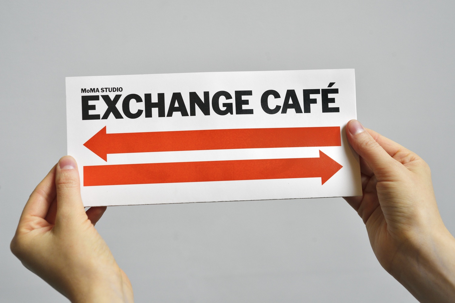 MoMa Studio: Exchange Cafe. Photo: Martin Seck. © 2016 The Museum of Modern Art, New York
