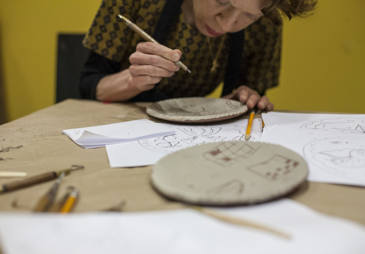 Allison Smith: American Pre-Modern, April 26, 2014, The Museum of Modern Art. Photo: Erica Gannett. © 2016 The Museum of Modern Art, New York