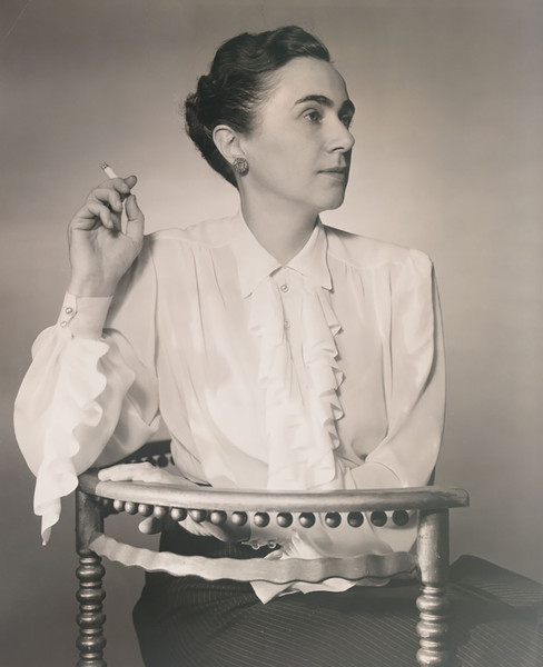 Iris Barry, c. 1940. Photo: George Platt Lynes