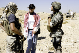 Kathryn Bigelow on the set of The Hurt Locker. Photo: Jonathan Olley. © 2011 Summit Entertainment