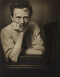 Edward Steichen. Self-Portrait with Studio Camera. c. 1917. Gelatin silver print, 13 1/2 × 10 5/8″ (34.3 × 27 cm). Thomas Walther Collection. Gift of Sandro Mayer, by exchange. © 2016 The Estate of Edward Steichen / Artists Rights Society (ARS), New York