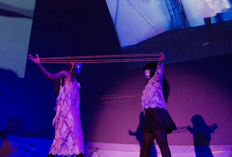 ATM Presents DEN$E November 13, 2016, presented at MoMA PS1 as part of VW Sunday Sessions 2016-2017. Photo by Derek Schultz.