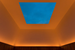 James Turrell. Meeting. 1980–86/2016. Light and space. The Museum of Modern Art, New York. Gift of Mark and Lauren Booth in honor of the 40th anniversary of MoMA PS1. Photo: Pablo Enriquez