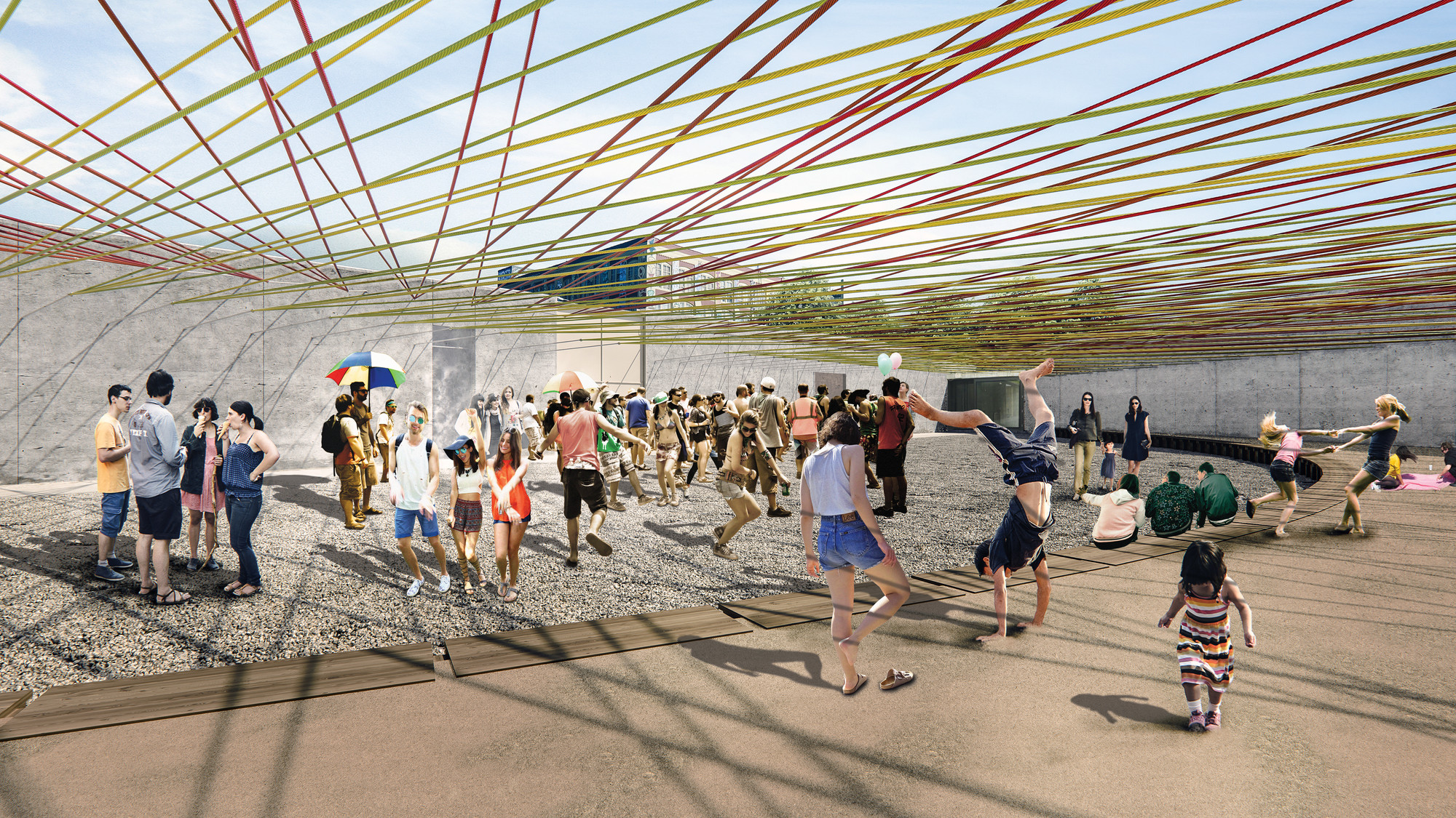 YAP 2016 Winner: Weaving the Courtyard by Escobedo Soliz Studio